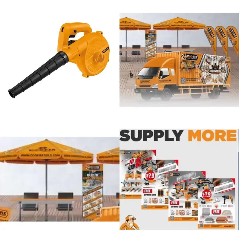 

【CHIMU HOME】 650W Dual Voltage Electric Blower for Outdoor Yard Cleaning and Workshop Use