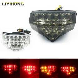 for Yamaha FZ600 FZ6 FAZER 2004 2005 2006 2007 2008 2009 Motorcycle LED taillights brake assembly with steering rear tail light