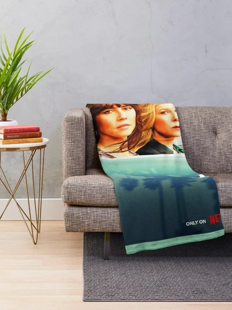 Dead to Me: There's Always a Way Out Promo Throw Blanket blankets and throws Luxury Brand for sofa Blankets