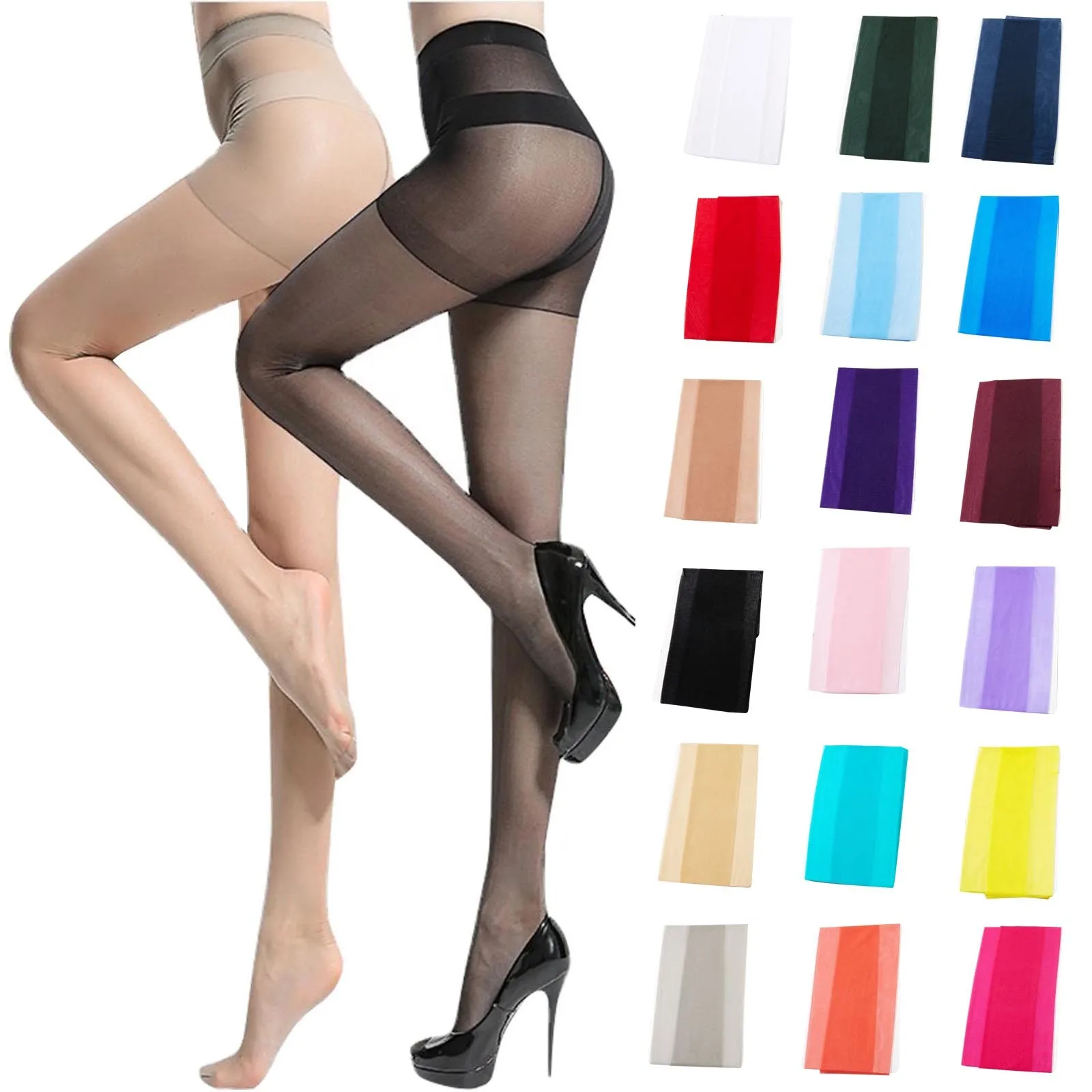 Sheer Pantyhose For Women Tan Nylons for Women