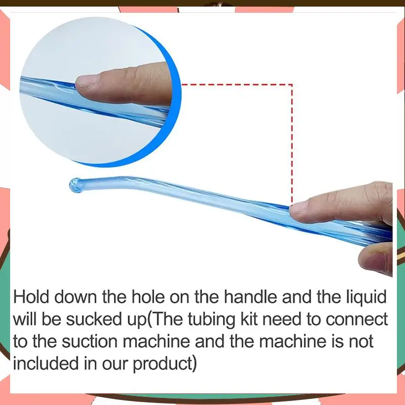 

4Pack Negative Pressure Head Connecting Tube Vacuum Suction Machine Collection Tubing Portable Suction Machine Tube-[A59T]
