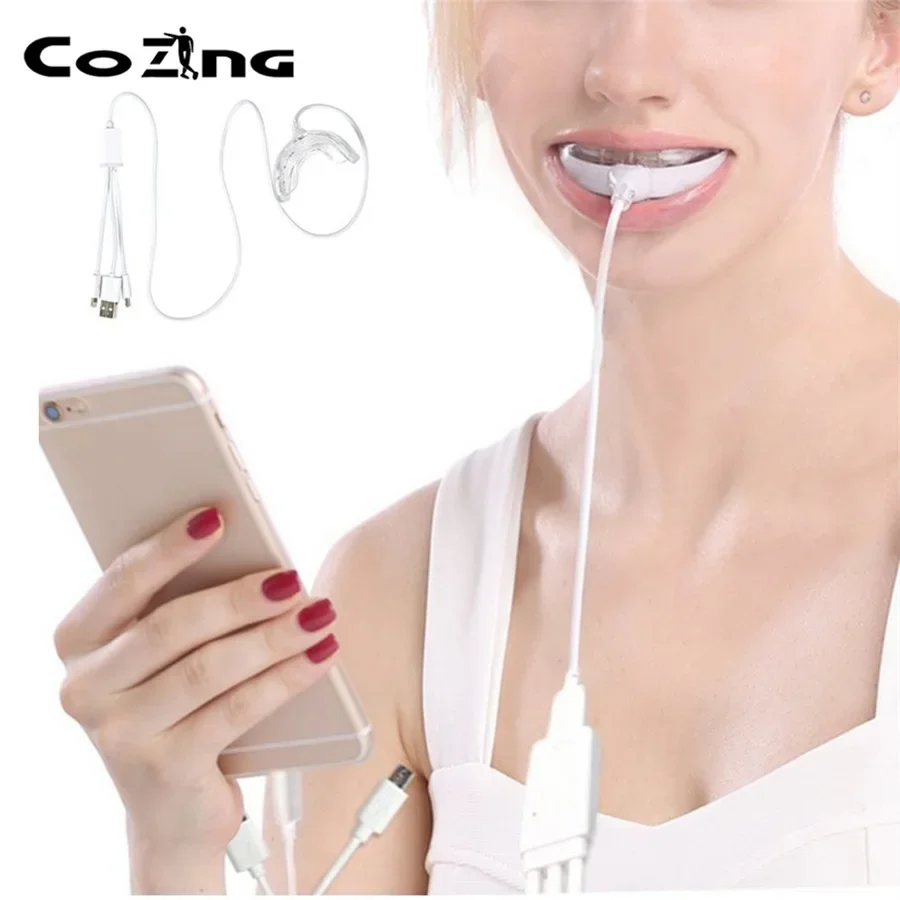 NEW Lip& Mouth LED Red Light Physiotherapy Instrument Oral Ulcer Instrument Teeth Pain Relief Teeth Whitening Oral Physiotherapy