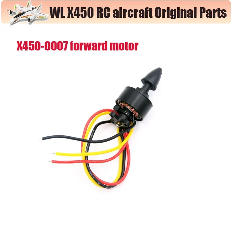 WLtoys XK X450 RC Glider Plane Parts Motor Receiver Board Servo Main Blades Screw Shell Propeller Receiver ESC Light Pull Rod