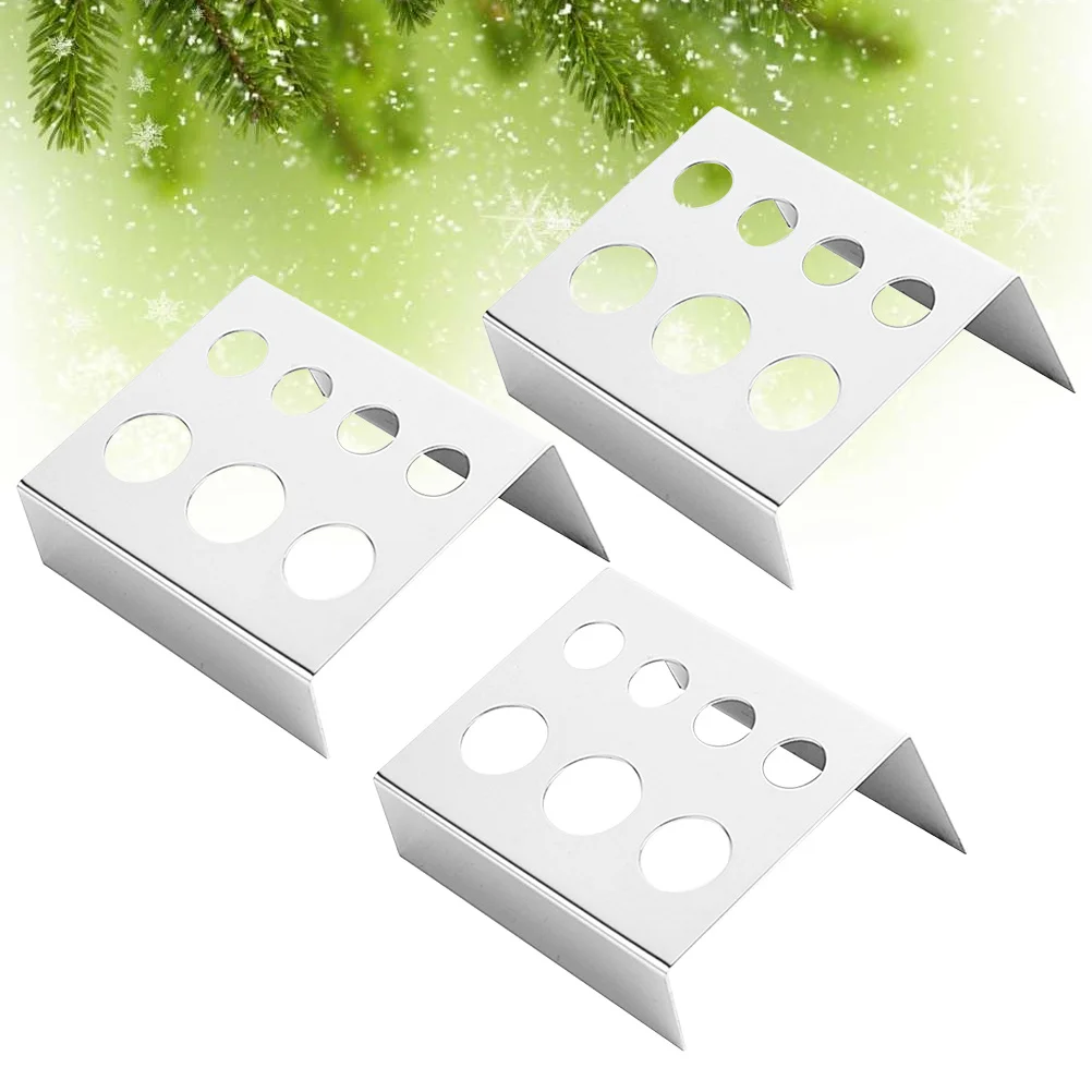 

3Pcs Color Cup Stand Pigment Rack 7 Slots Ink Holder Hollow Design Organizer for Tattoo Eyebrow Supplies Shop Home