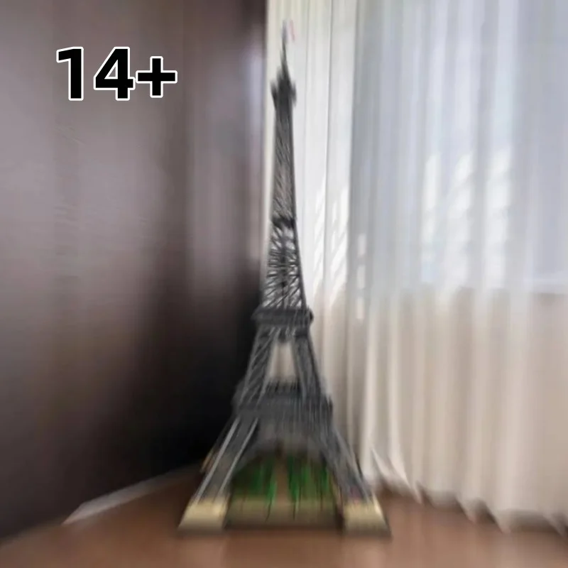 In Stock Collector Editions High Tower PARIS 10001pcs Building Blocks DIY Display Bricks Model Christmas Decor Gift For Adults