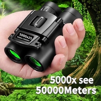 5000x25 50000m Zoom BAK4 HD Telescope Professional Powerful Binoculars Long Range Portable Monocular Optics For Camping Outdoor