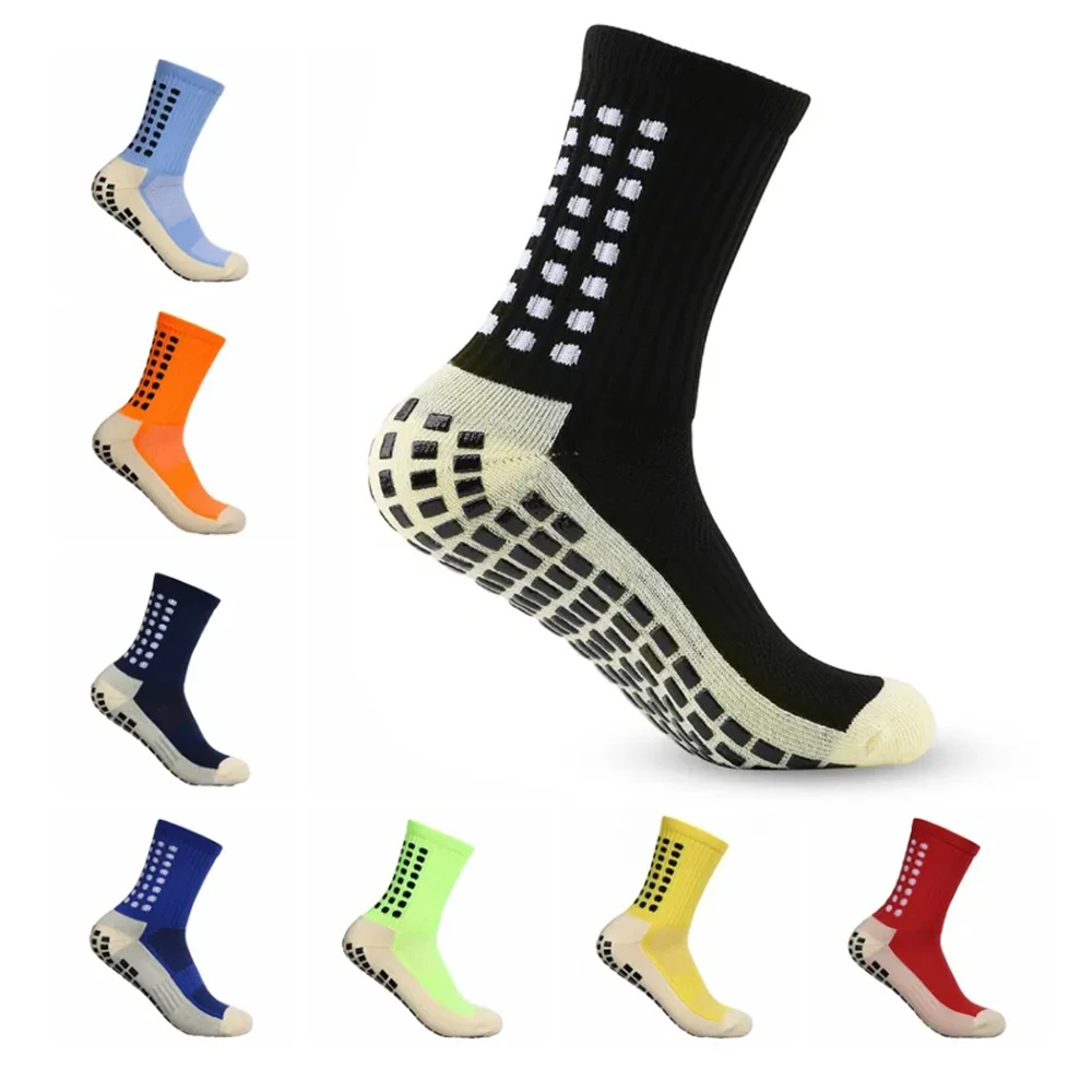 Anti-slip Soccer Women Men Outdoor Sport Grip Football Yoga Socks