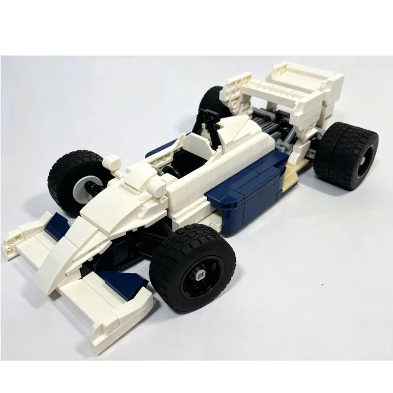 MOC-251154 New Classic Sports Iconic Racing Car Building Block Model 737 Parts MOC Holiday Educational Christmas Toy Gift
