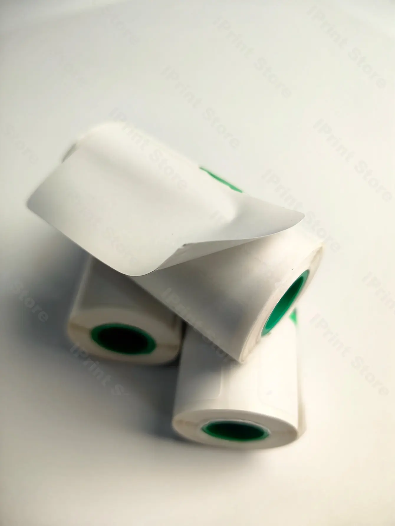 3Rolls Printable 30mm Label Sticker Roll Direct Thermal Paper with Self-adhesive 56mm for PeriPage A6 PAPERANG P1/P2 Printer