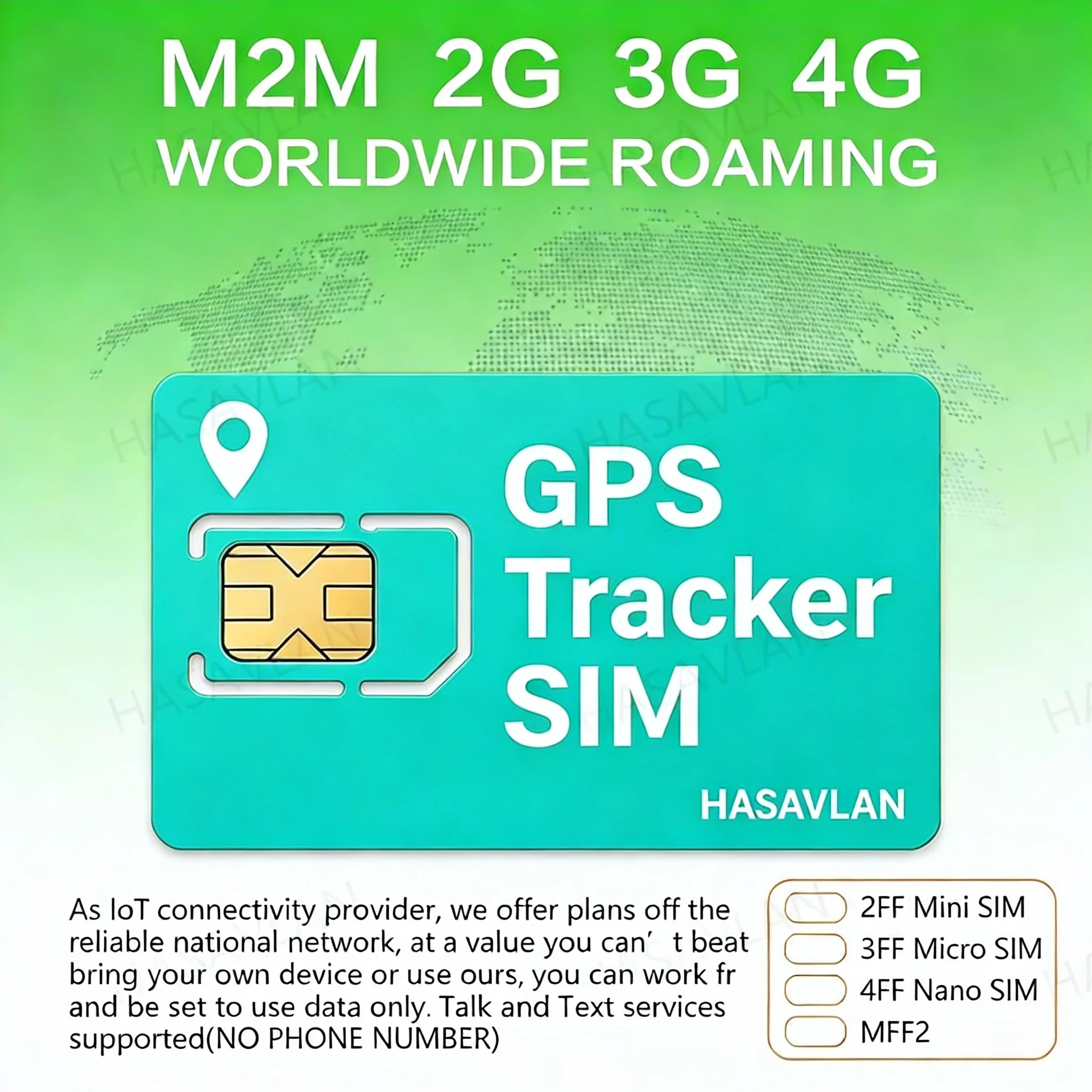 United Kingdom GPS Locator Data SIM Card No Restriction, 30D30MB 180D180MB 360D360MB, Rural Car & Pet Asset Tracking