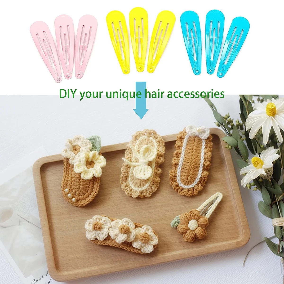 120/80/60Pcs Colorful BB Hair Clips for Girls Water Drop Shape Hairpin Princess Barrette Simple Snap Clip Girls Hair Accessories