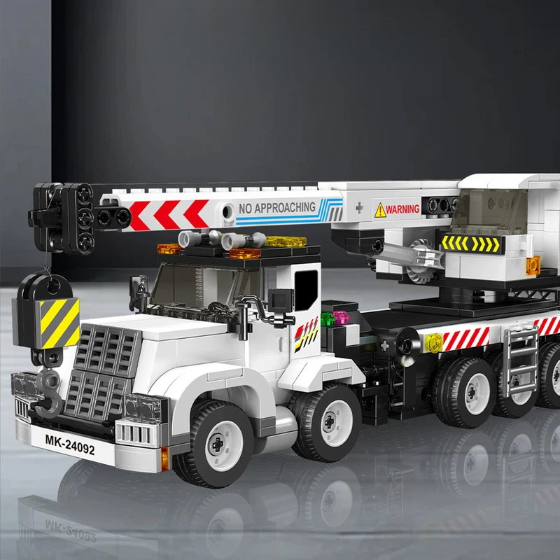 

Mould King 24092 Service Crane Truck Building Blocks Mini World Simulated Engineering Vehicle Model Ornaments Toys Boys Gifts