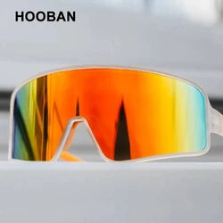 Fashion Oversized Red Sports Sunglasses Men Classic Black Big Sun Glasses Vintage Driving Hiking Goggle Unisex UV400