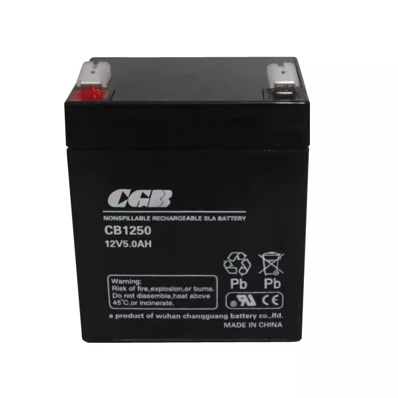 CB1250 12V  5Ah Storage Battery Pack  for Fire Emergency Power Supply