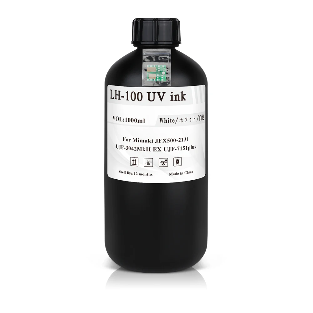 Winnerjet 1000ml LH-100 UV ink For Mimaki UV ink for Mimaki JFX500-2131 UJF-3042Mk II EX UJF-7151plus Printer