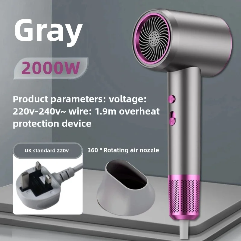 Hair Dryer High-Speed Electric Turbine Airflow Low Noise Constant Temperature And Quick Drying Suitable For Home Salons