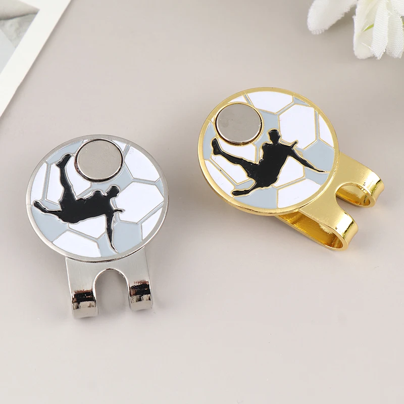 1Pc Golf Hat Clip Magnetic Metal Golf Caps Clips Golf Accessories For Golfs Ball Marker Creative Gift For Golf Lovers Golfer