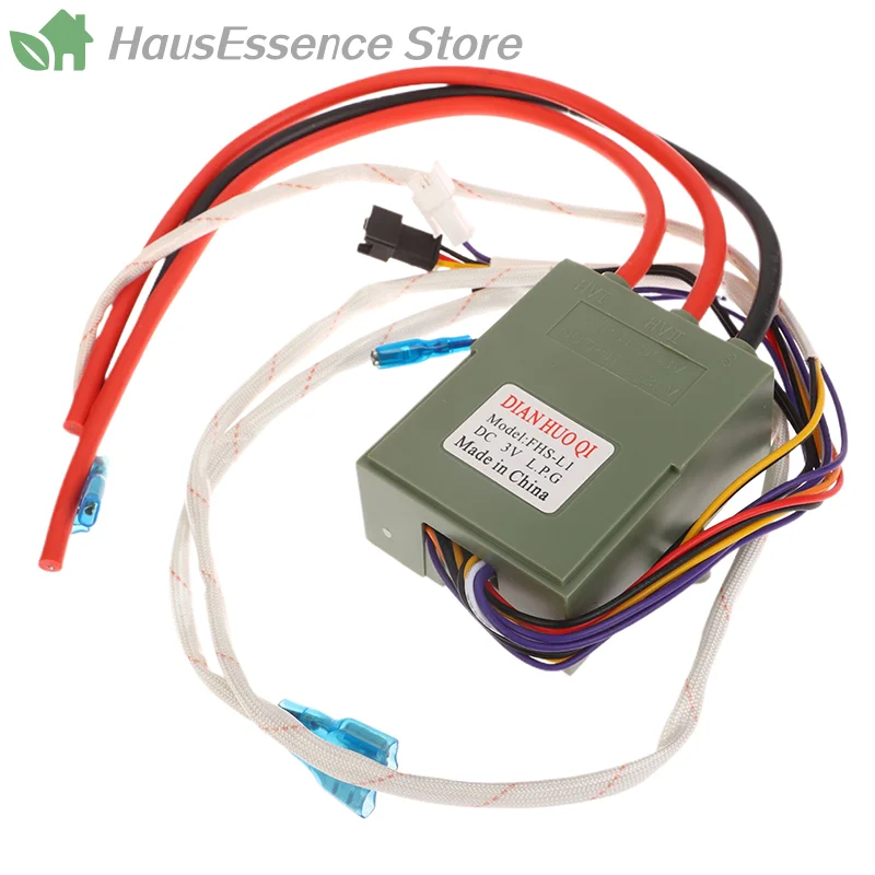 ※DC 3V Gas Stove Double Ignition With Temperature Control And Display Pulse Igniter 12 Wires For Gas Water Heater