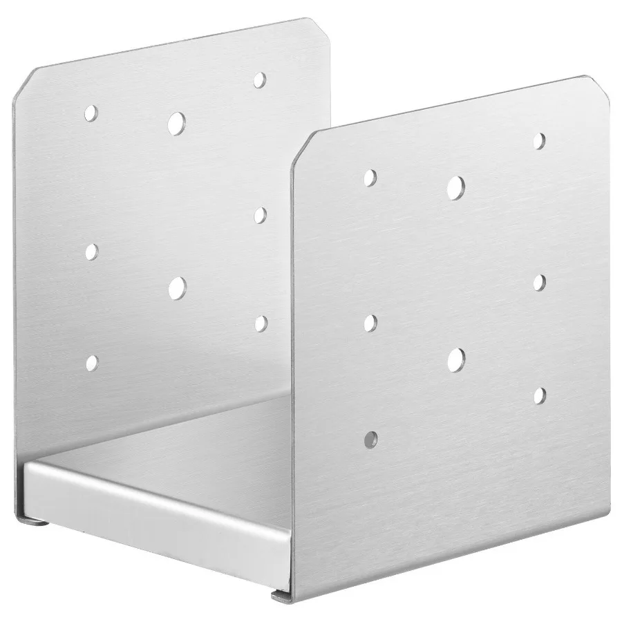 

6x 6 Post Base 10Pcs Stainless Steel Adjustable Post Anchor Bracket Internal 5.9 x 5.5 Adjustable Post Base for Pavilion Deck