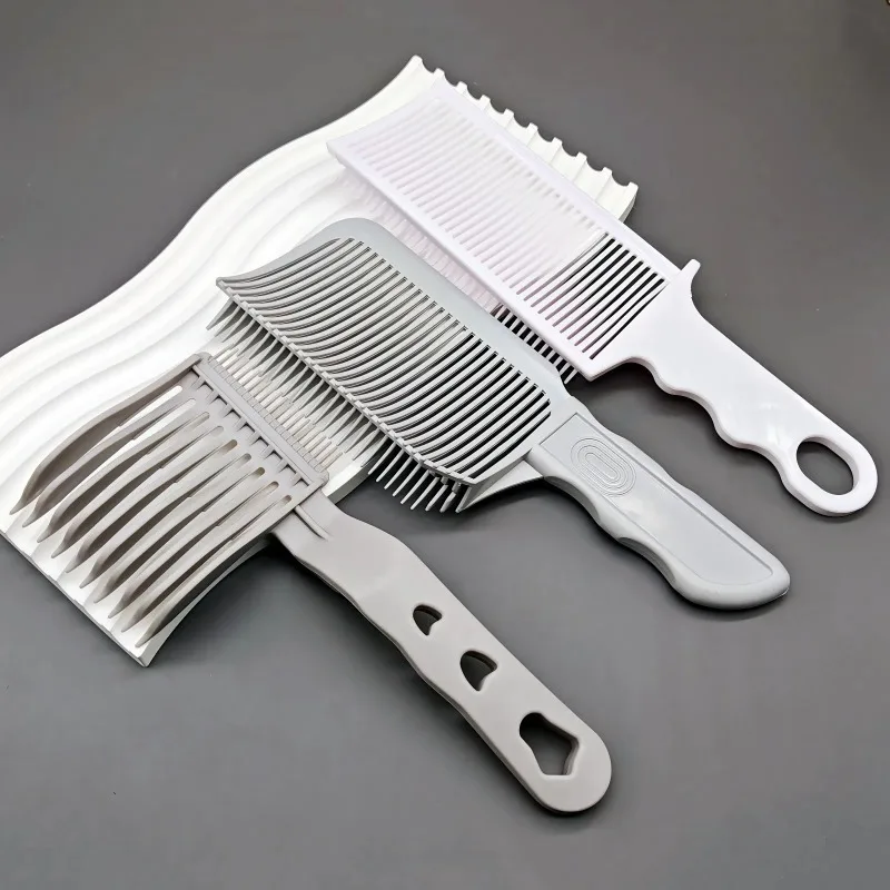 3 шт., набор парикмахерских расчесок для волос, смешивающая плоская верхняя стрижка, выцветающая расческа для укладки волос, мужская щетка для выцветания, салонный инструмент для волос, аксессуары