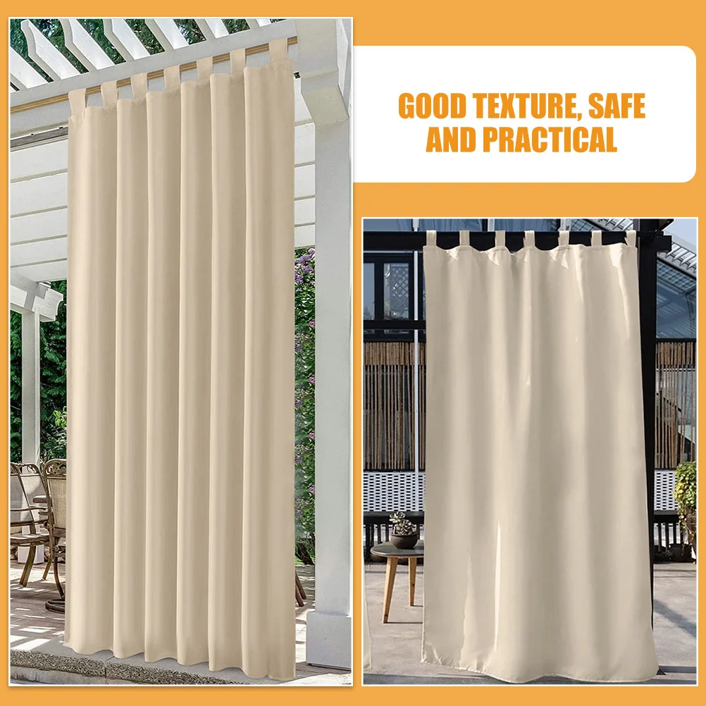 

Long Window Curtains for Living Room Bedroom Sliding Door Soft Polyester Sheer Drapes Block Glare Fresh Look Decor