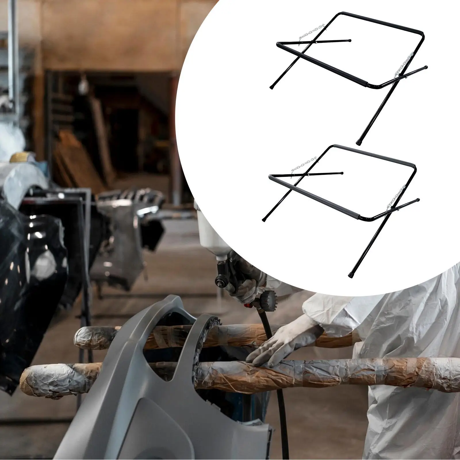 

Сверхмощная подставка для краски из сплава, регулируемая автомобильная стойка для инструментов для обслуживания автомобильной мастерской