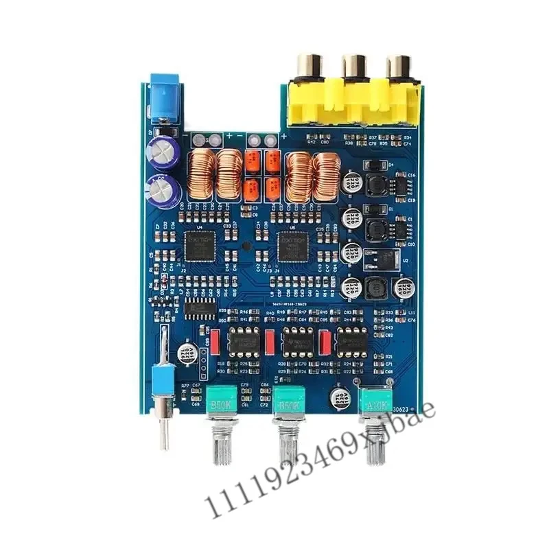 MA12070 Class D Amplifier, 160W*2 HiFi Stereo Digital Audio Power Amp, Treble Bass Adjust