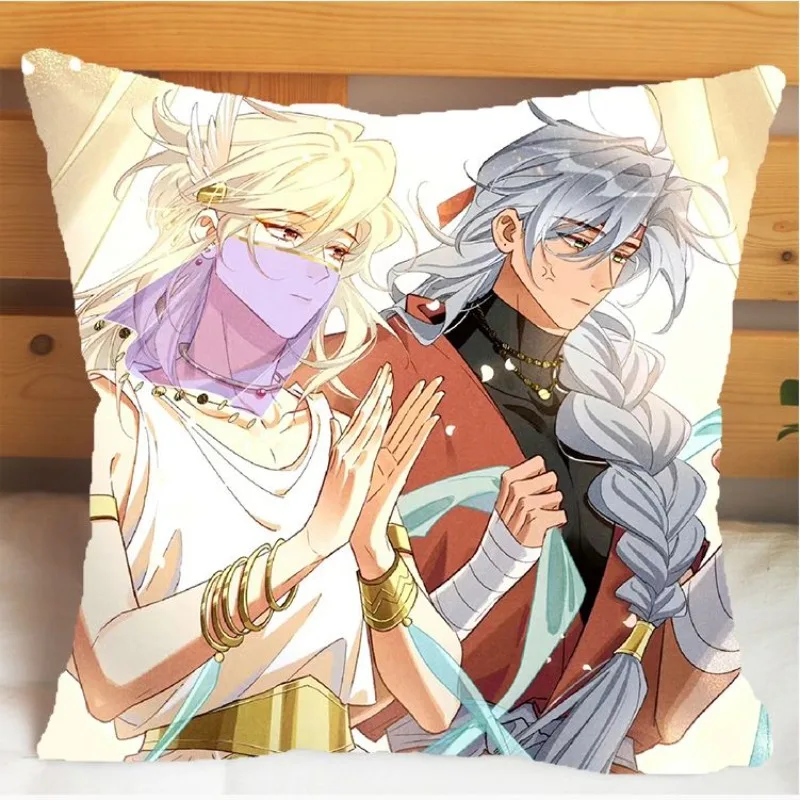 

See You My King Manhua Comic Pillow and Pillowcase Cushion Cover Case Double Sided Printing Decorative Throw Pillows 40x40cm