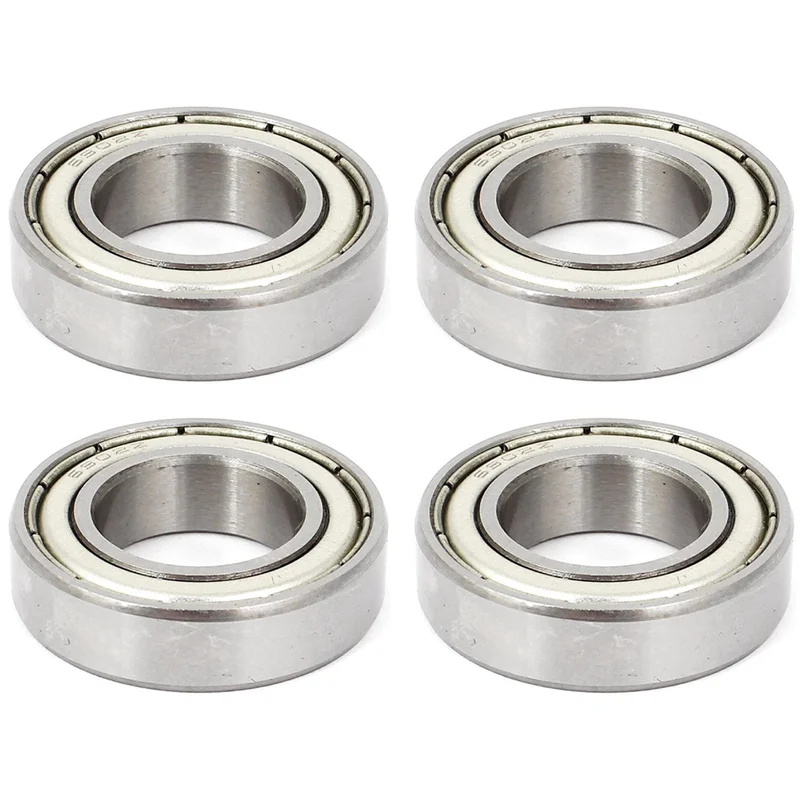 4X 6902Z 15 x 28 x 7mm Metal Shielded Miniature Deep Groove Radial Ball Bearing