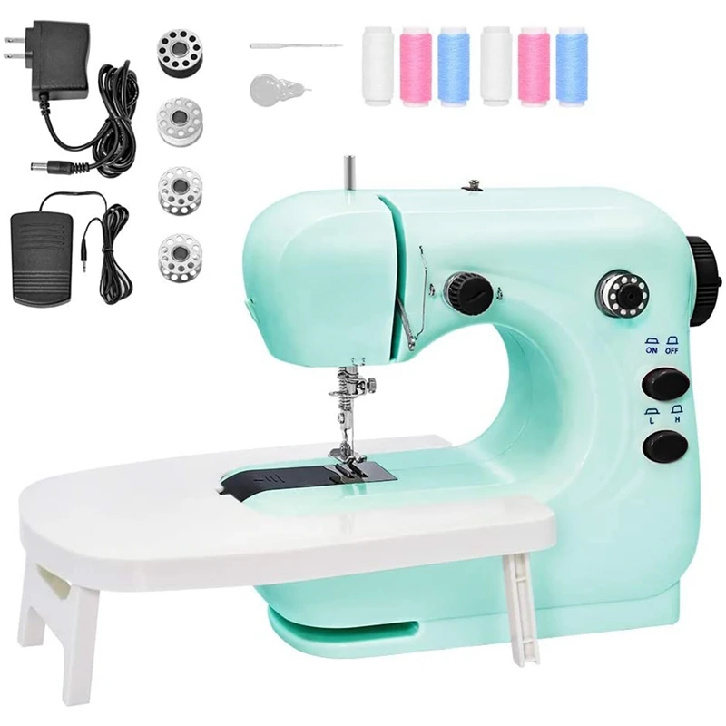 Mini Sewing Machine Portable Electric Sewing Machine For Beginners Lightweight Repairing Tailor Machine US Plug