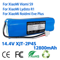 100% Original for Xiaomi Lydsto R1 rechargeable lithium-ion robot vacuum cleaner,Roidmi EVE Plus,viomi s9,battery pack, genuin