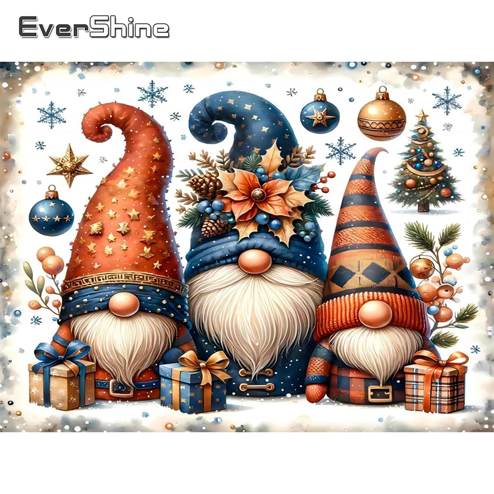 Evershine Dwarf Diamond Mosaic Portrait DIY Full Square Round Diamond Painting Picture of Rhinestones Embroidery New Year's Gift