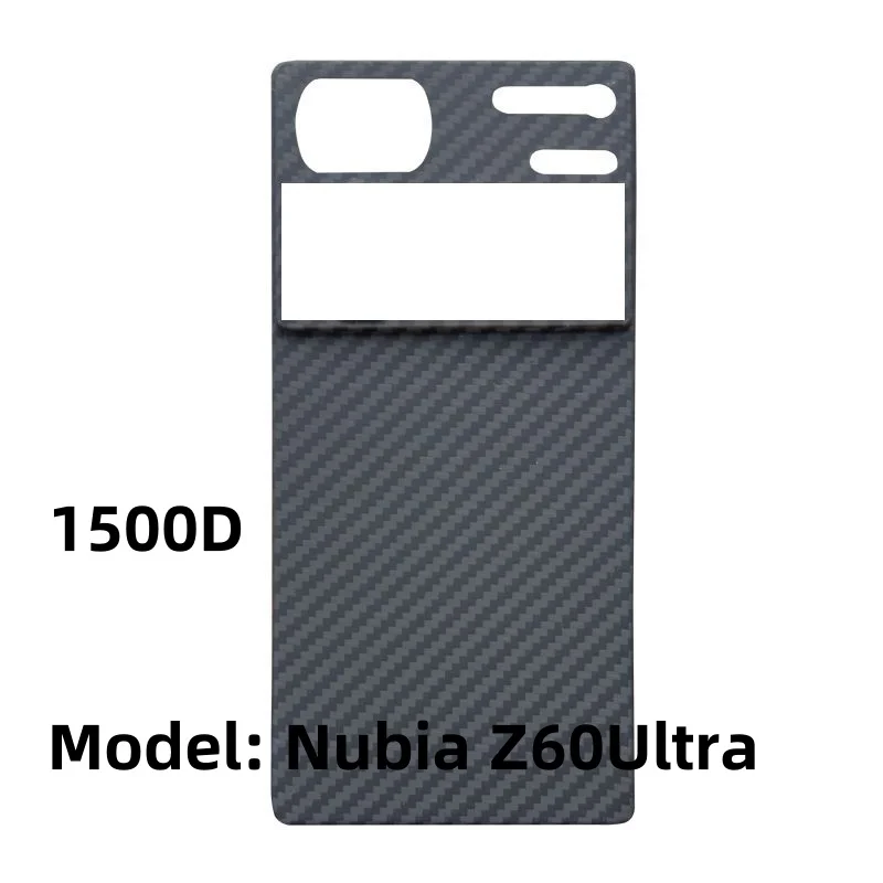 

Deluxe Kevlar 1500D mobile phone case, fashionable, ultra-thin, ultra-light, suitable for Nubia Z60Ultra carbon fiber case