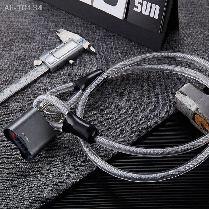 10 مللي متر 1.2 متر دراجة قفل سلك الدراجات قوي الصلب كابل قفل حبل مكافحة سرقة SHIDWJ #1