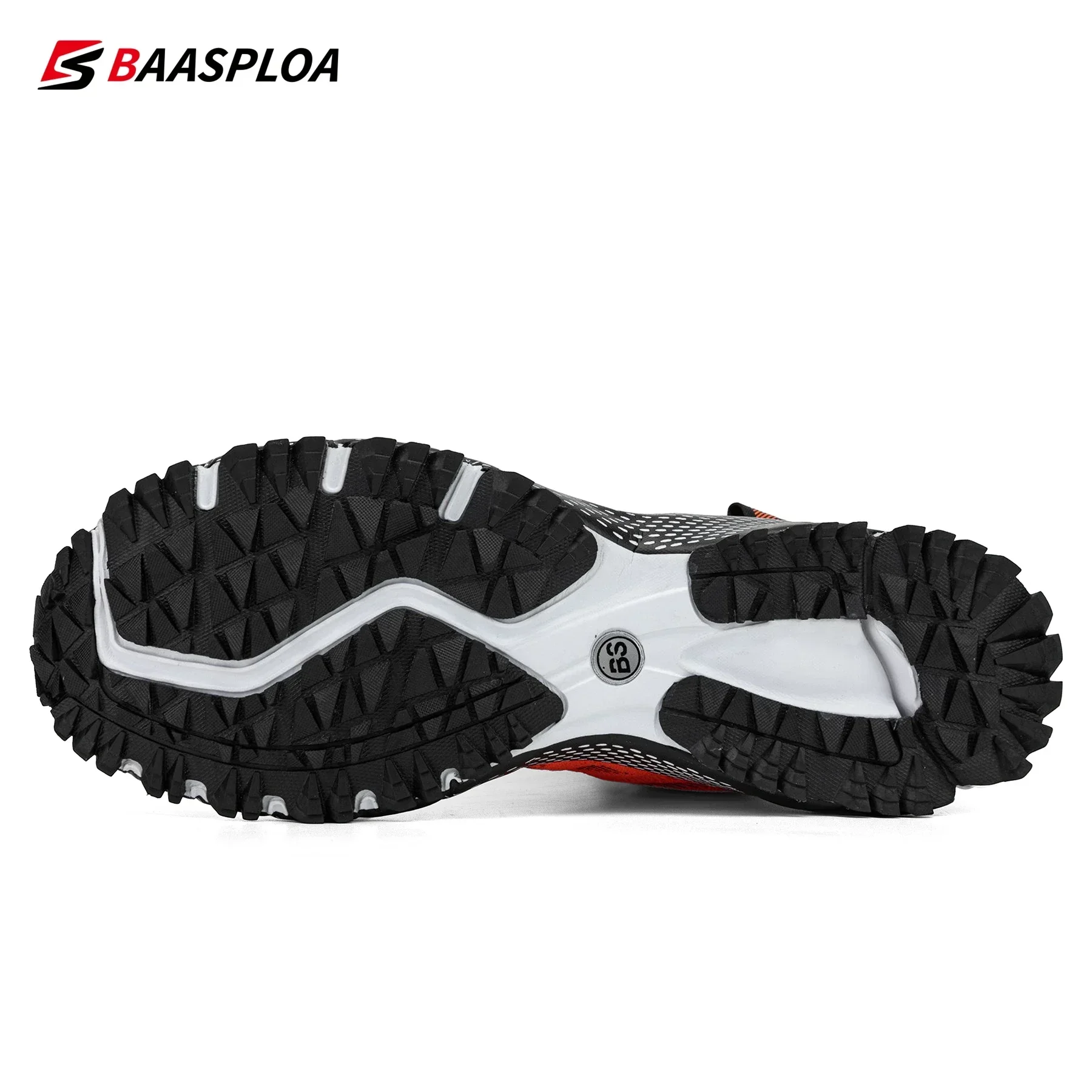 Baasploa homens tênis de corrida leve respirável jogging esporte sapatos masculinos rendas moda conforto tênis casuais antiderrapante