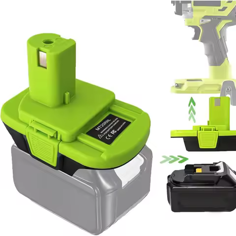 new MT20RNL battery adapter, converter for Makita 18V lithium-ion battery converted for Ryobi 18V Li-ION battery
