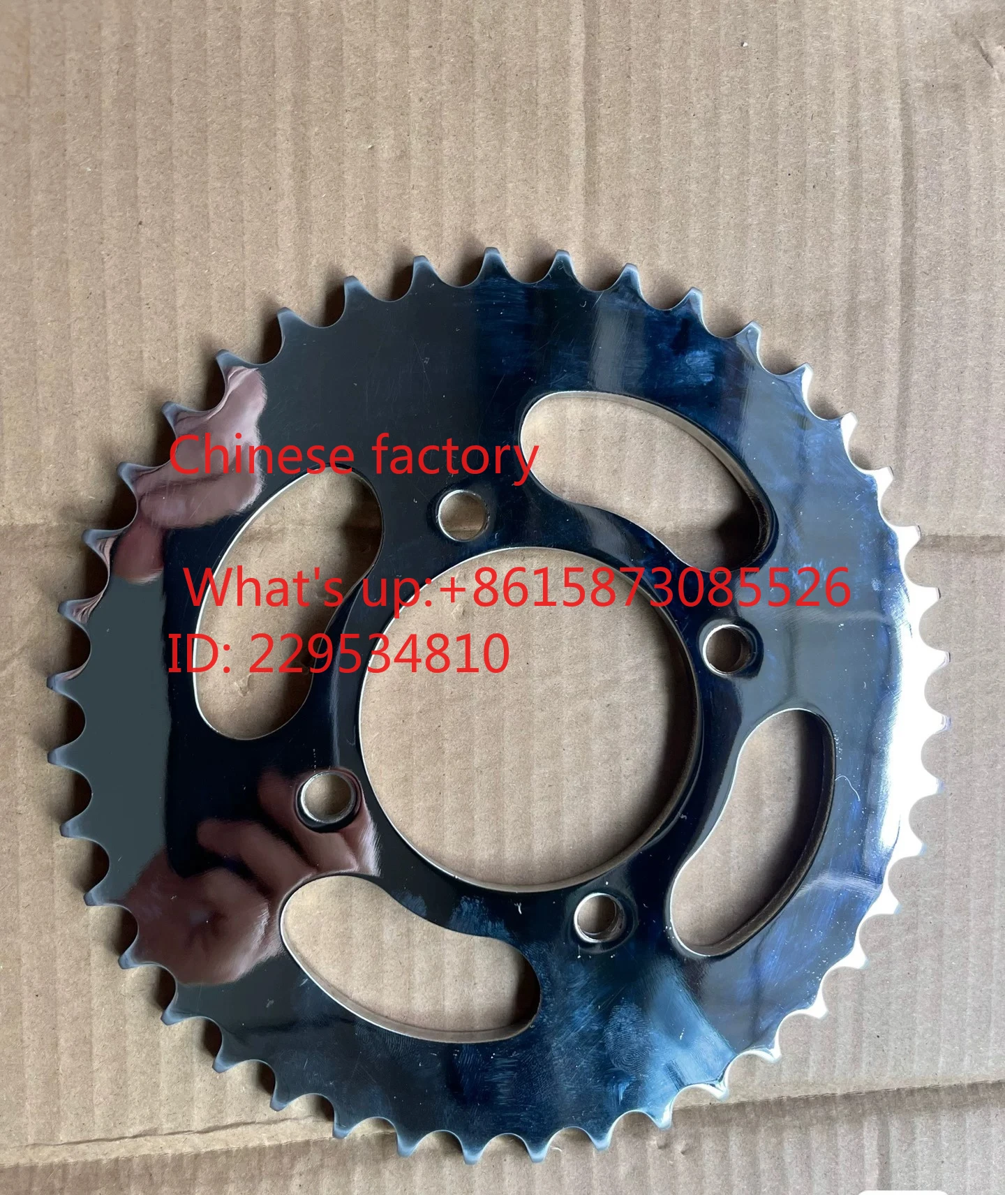 GN250 Original Rear Sprocket Disk Electroplating Boutique