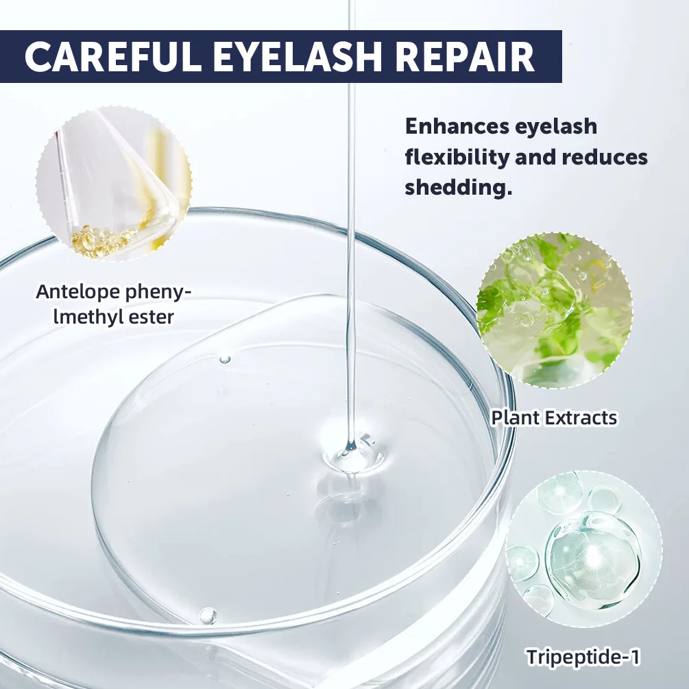 سيروم محسن للحاجب الطبيعي ، سماكة ، تعريف ، وصيغة مغذية للحواجب ذات المظهر الكامل برأس فرشاة كثيف #3