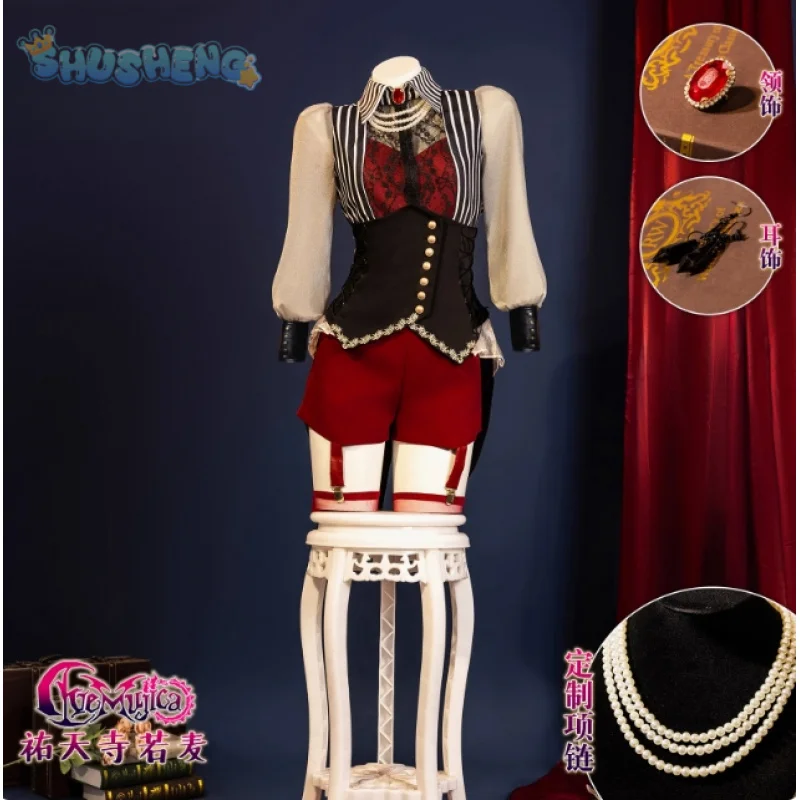 Yūtenji Amoris BanG Dream! Ave Mujica cosplay costume coat shirt mask necklace socks set Halloween fashion woman uniform