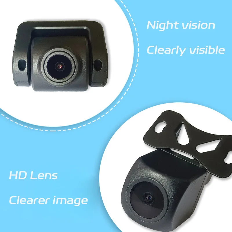 Car Front And Rear Dual 1080 720AHD IP68 Waterproof  Starlight Night Vision All in one Panoramic Reversing Camera