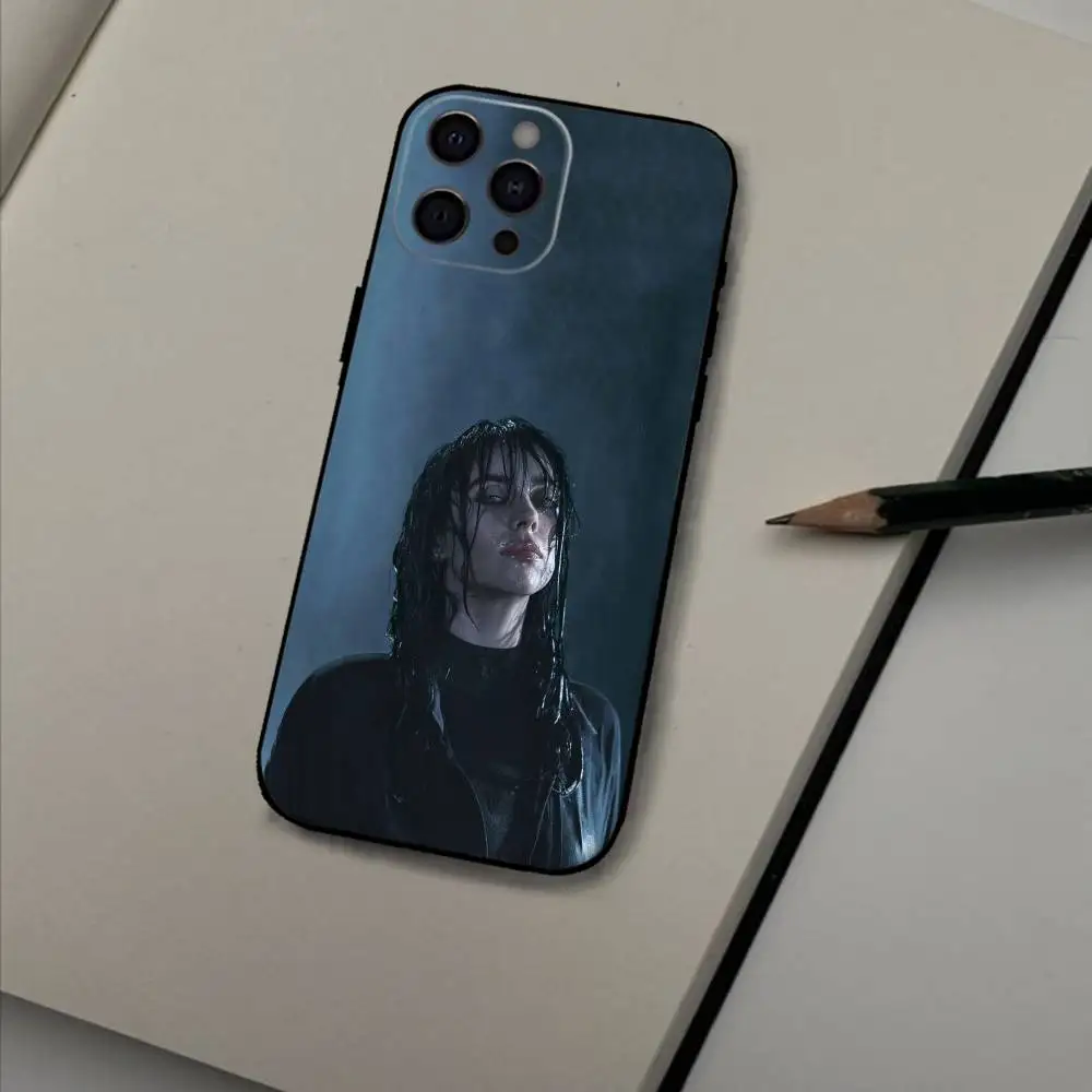 Hot LUNCH B-VERWINDINGEN zanger Telefoon Case Voor iPhone 17 16 15 14 13 12 Max Plus Siliconen Zwarte Cover