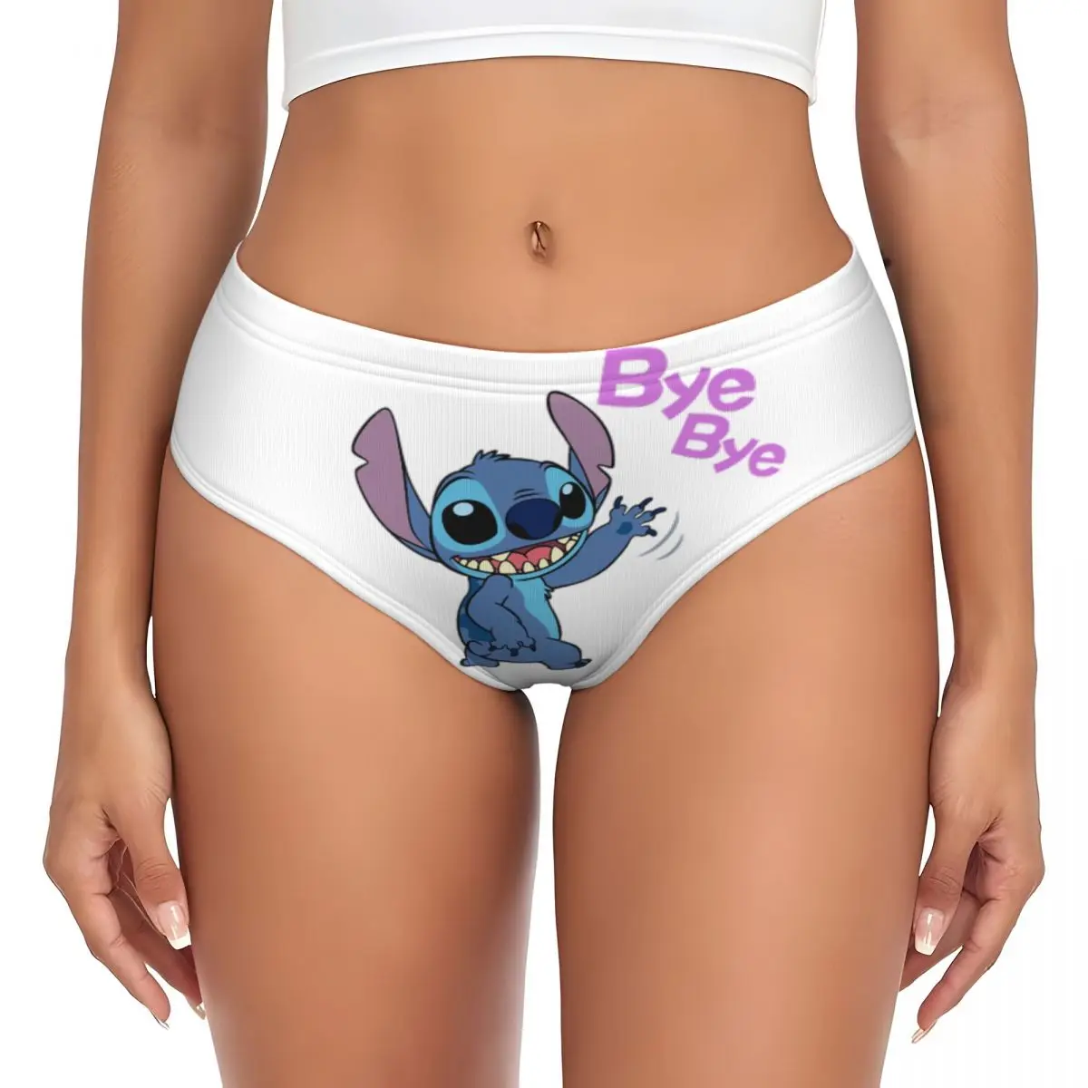 مخصص المرأة غرزة التلفزيون الكرتون الرسوم المتحركة سراويل داخلية الإناث لينة سراويل قصيرة ملخصات السروال
