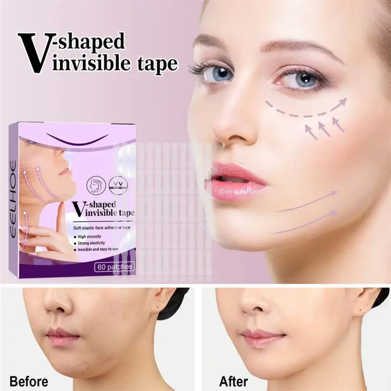 Invisible Face Stickers Face Lift Patch Neck Eye Double Chin Thin Lift Facelifting Patch Firming Skin Sticker Face Care