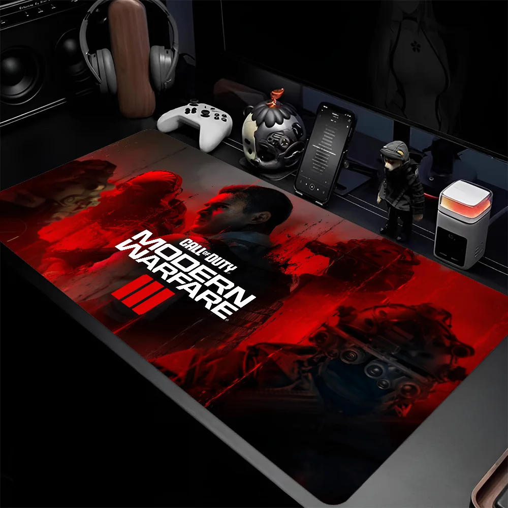 Call Of Duty Modern Warfare Mousepad Large Keyboard Desk Mat Gaming Mouse Pad LockEdge Non-slip Mat