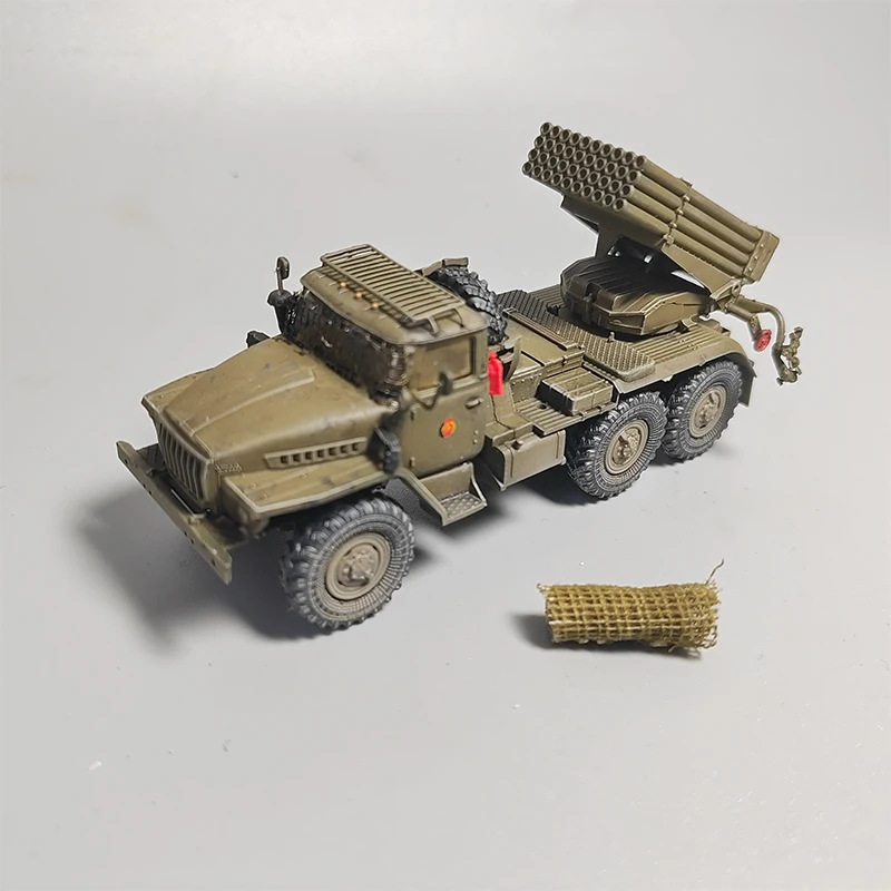 

1:72 Scale BM-21 Hail Launcher Plastic Model Military Transport Vehicles Classic Collection Gifts Static Display Decorations