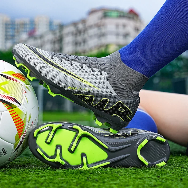 New Men Football Shoes Society Cleats Soccer Shoes Professional Indoor Football Field Boots Original Training Fast Sneaker Match image 6