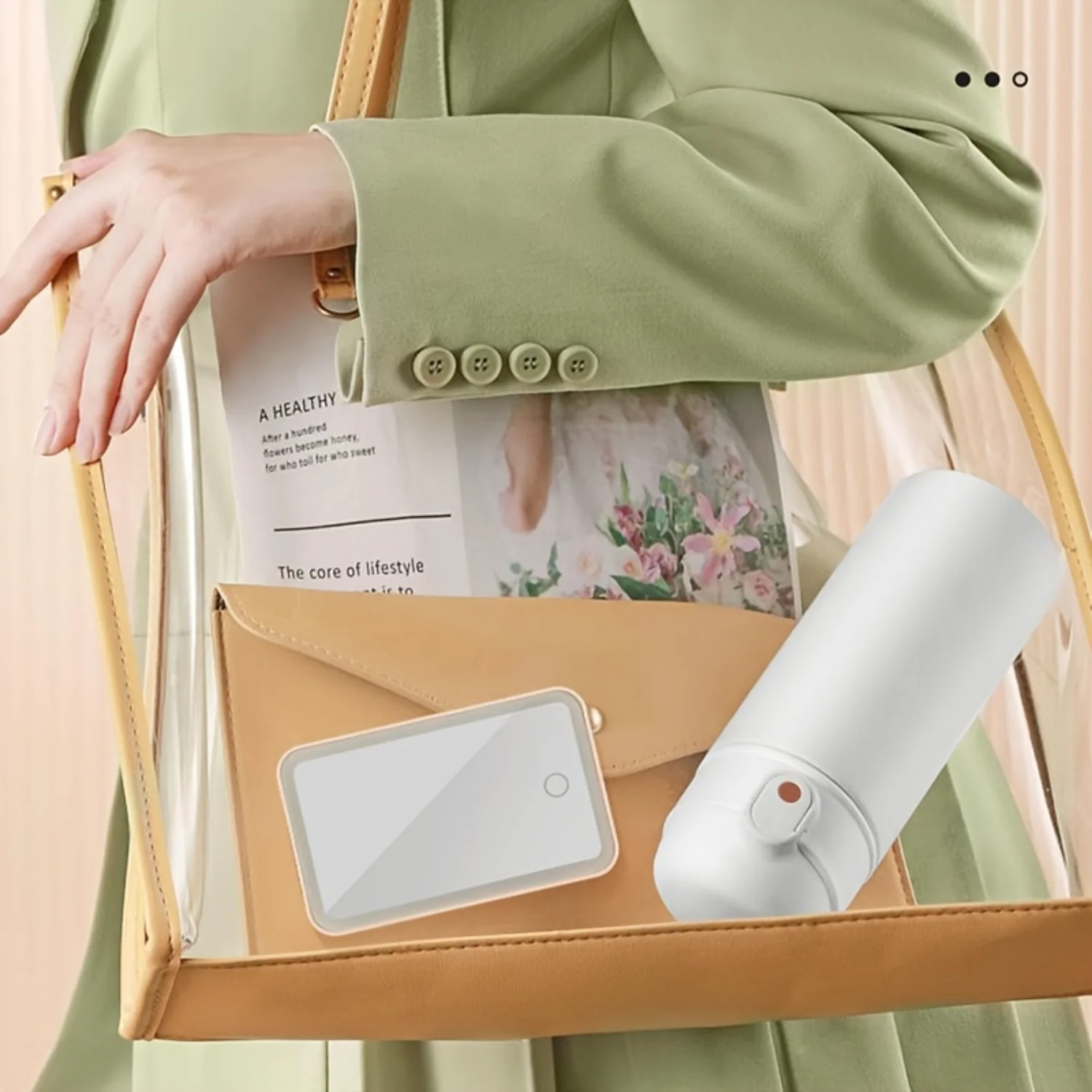 化粧鏡 ライト付き化粧鏡