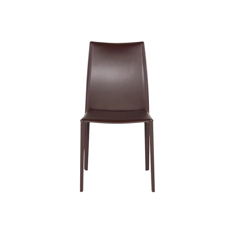 

Italian light luxury modern minimalist restaurant single chair