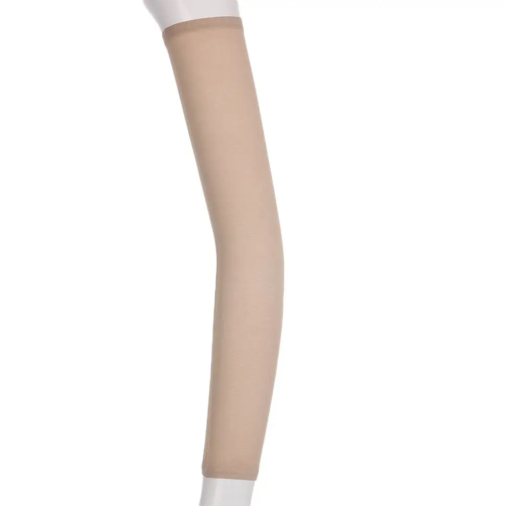 1/2 Stuks Huidskleur Arm Warmer Fietsen Sport Compressie Mouwen Onderarm Concealer Lange Mouwen Tattoo Cover Up