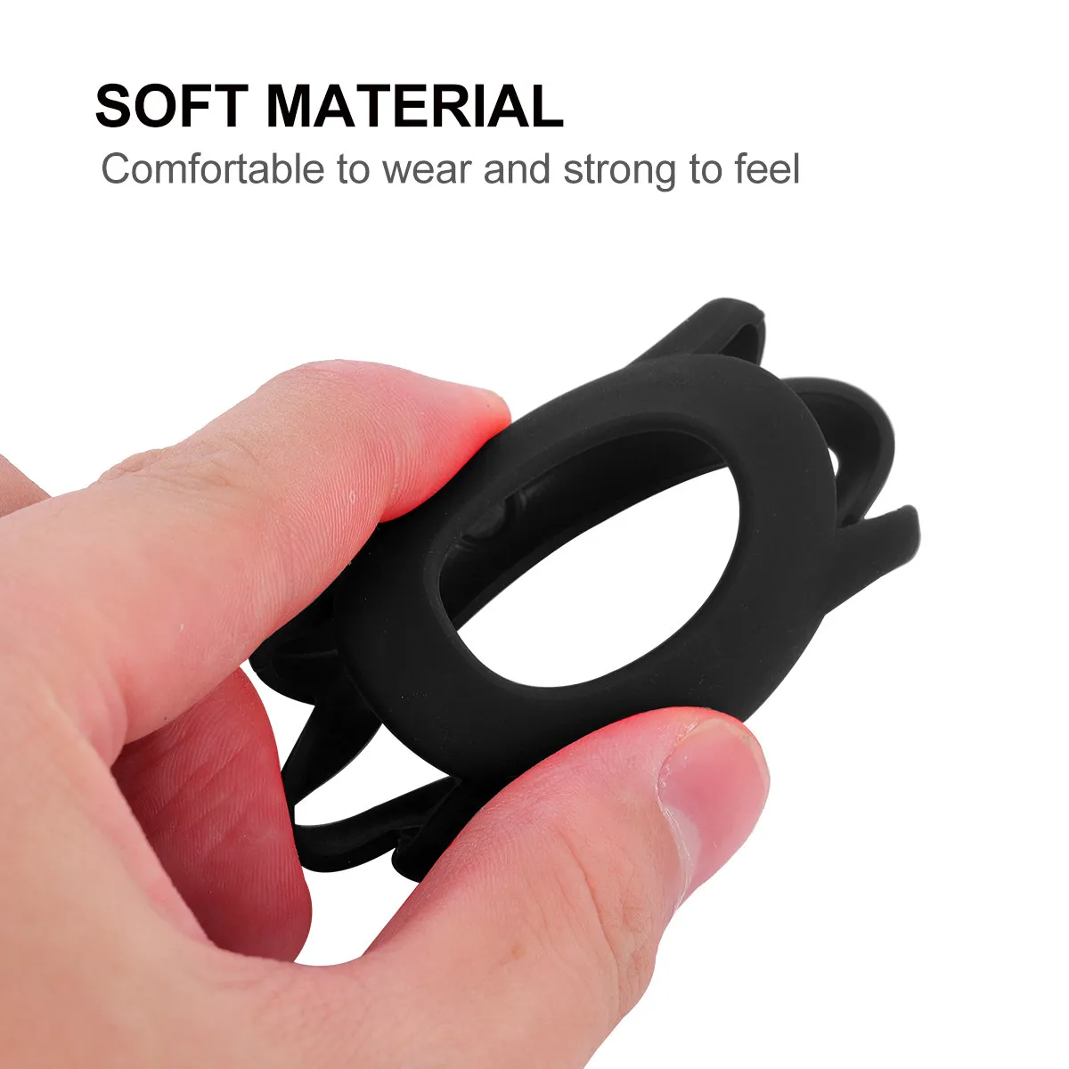 1Pcs Silicone Watch Protective Cover for Solar Ls05 Easy Install Remove Precision Radian Fit Fashionable Smart Watch